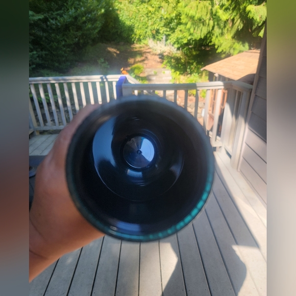 NWT NEW STARBUCKS SUMMER PRUSSIAN BLUE HONEYCOMB PATTERN TUMBLER Sz 24 Oz - Picture 6 of 11